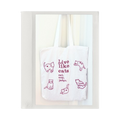 Meowme Embroidered Tote Bag (Red)