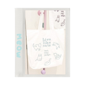 Meowme Embroidered Tote Bag (Mint Green)