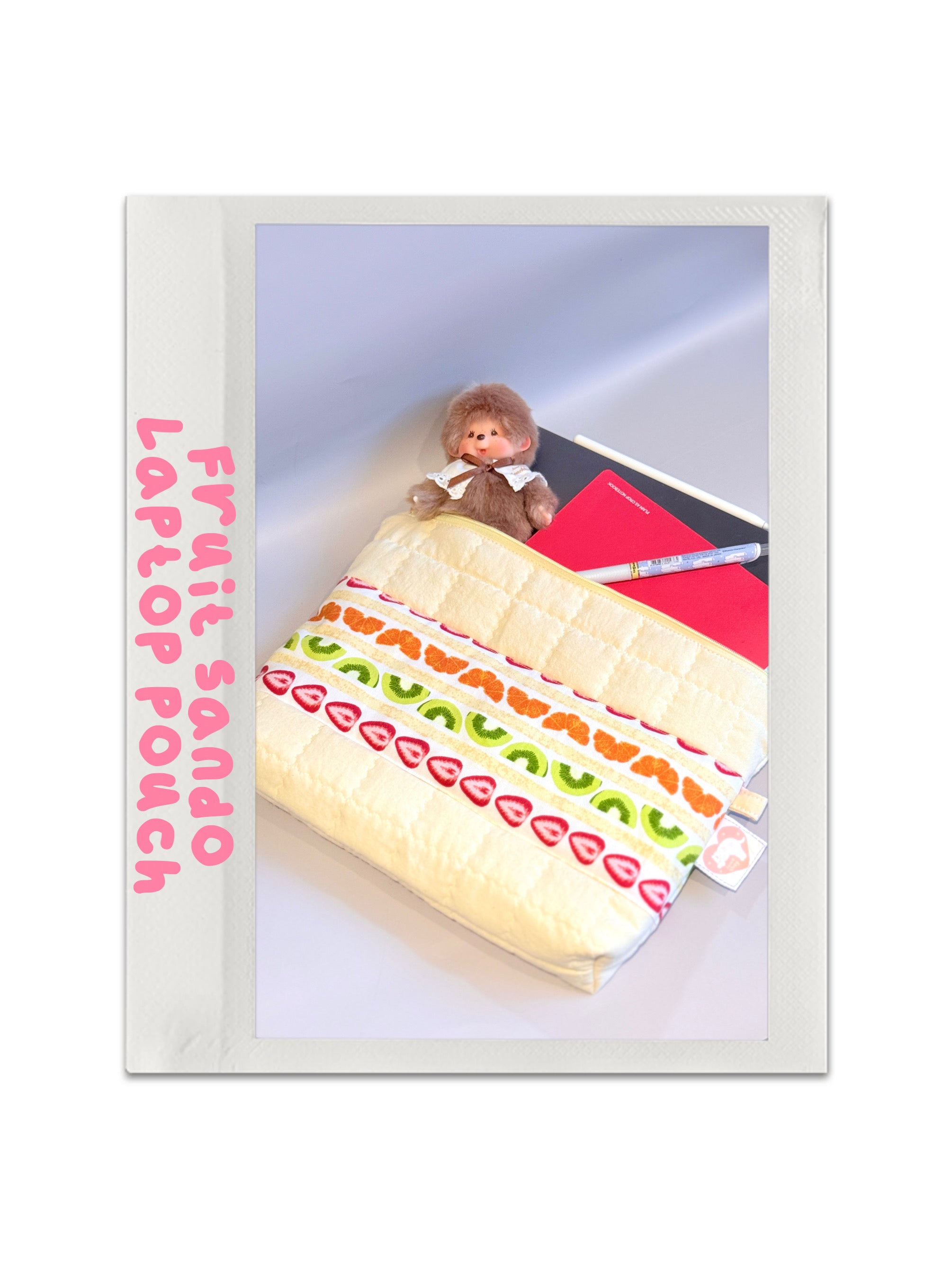 Fruit Sando Laptop Pouch