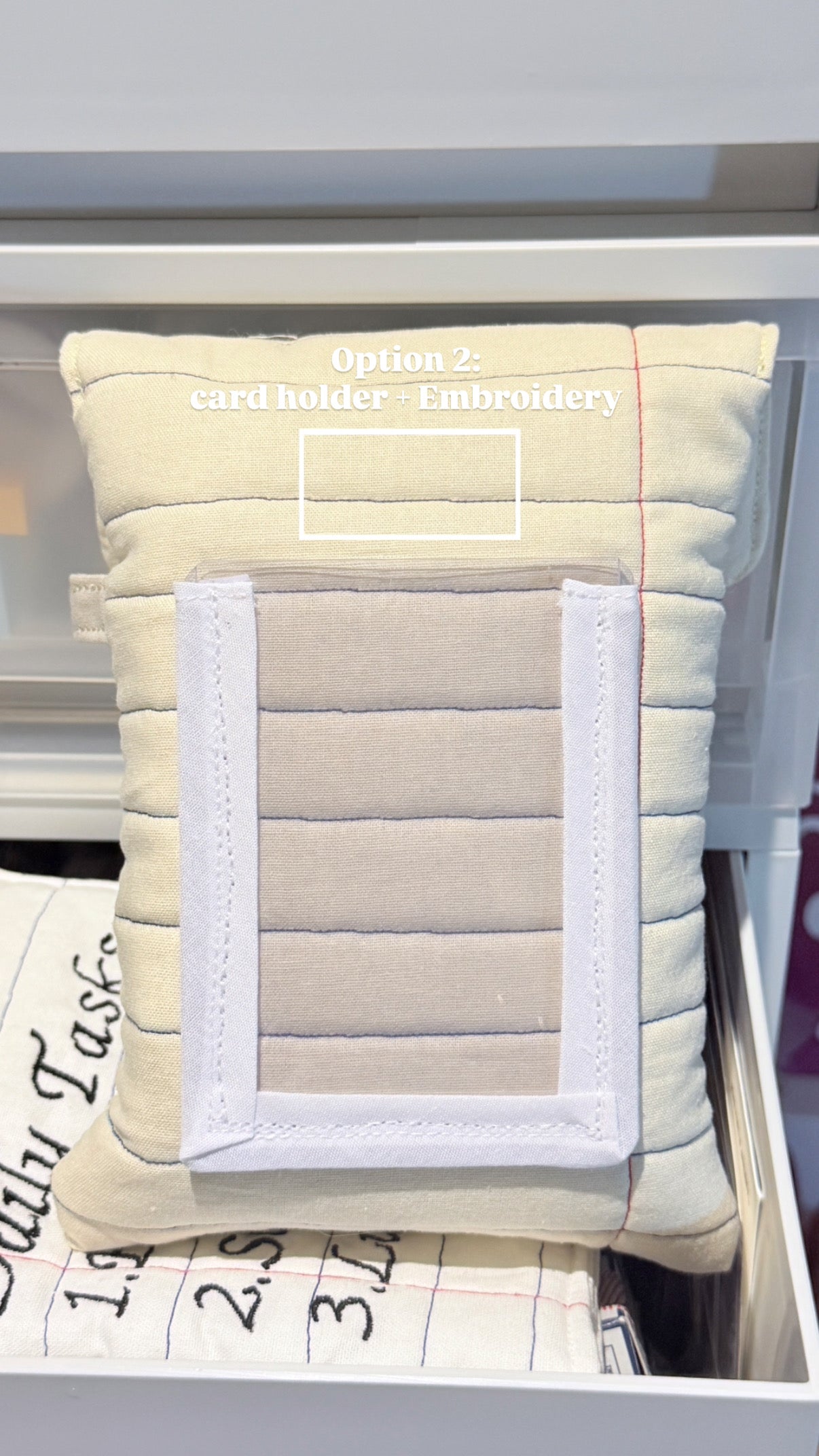 Shopping List Flip Pouch