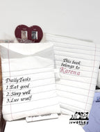 Daily Tasks Ipad/ Laptop Pouch