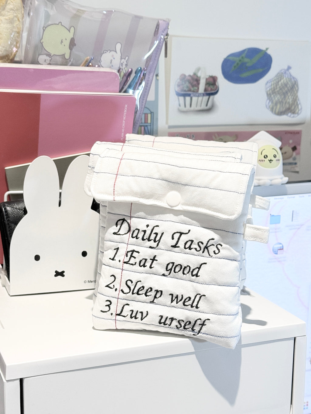 Daily Tasks Flip Small Pouches