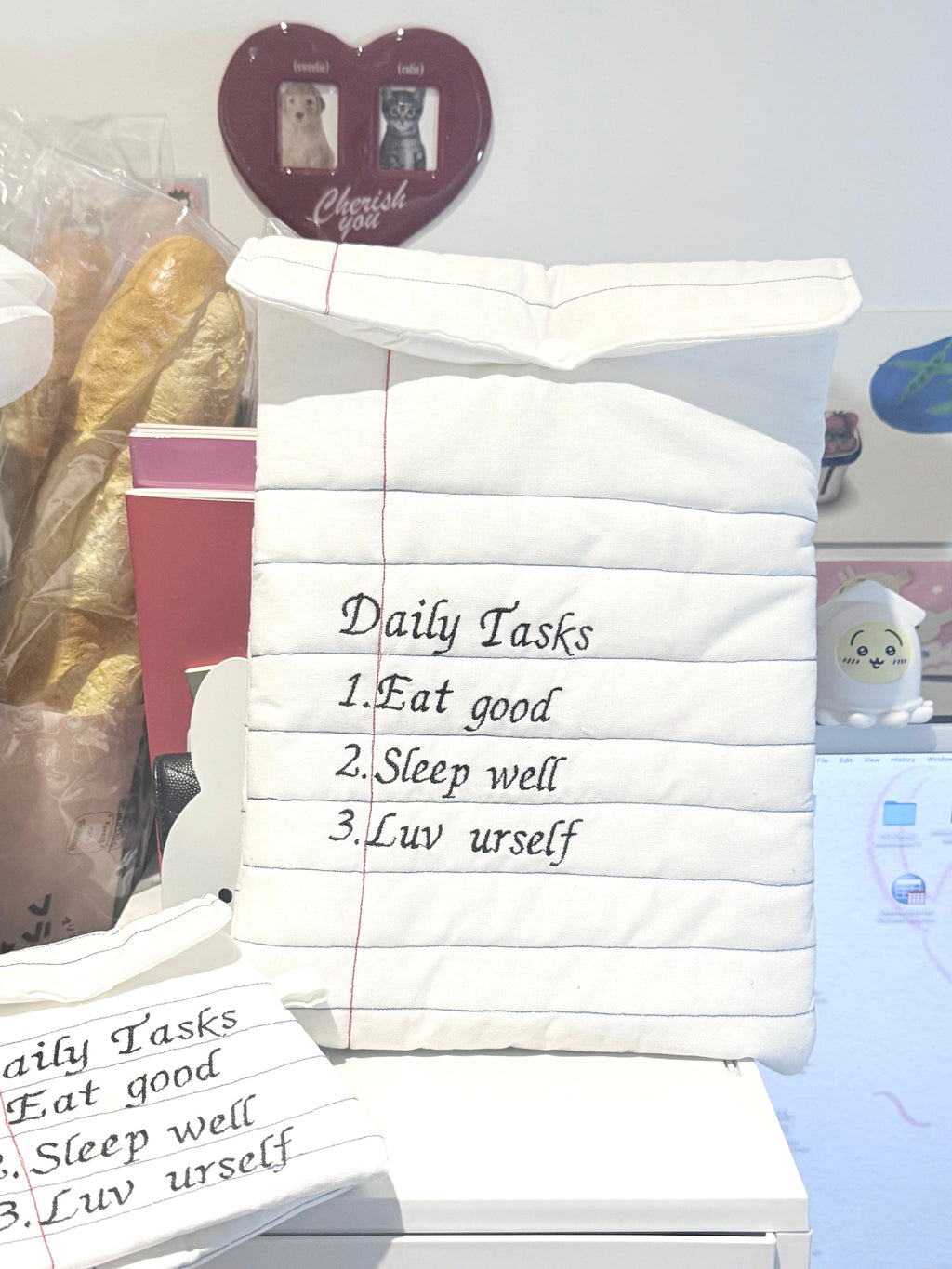 Daily Tasks Ipad/ Laptop Pouch