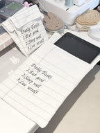 Daily Tasks Ipad/ Laptop Pouch