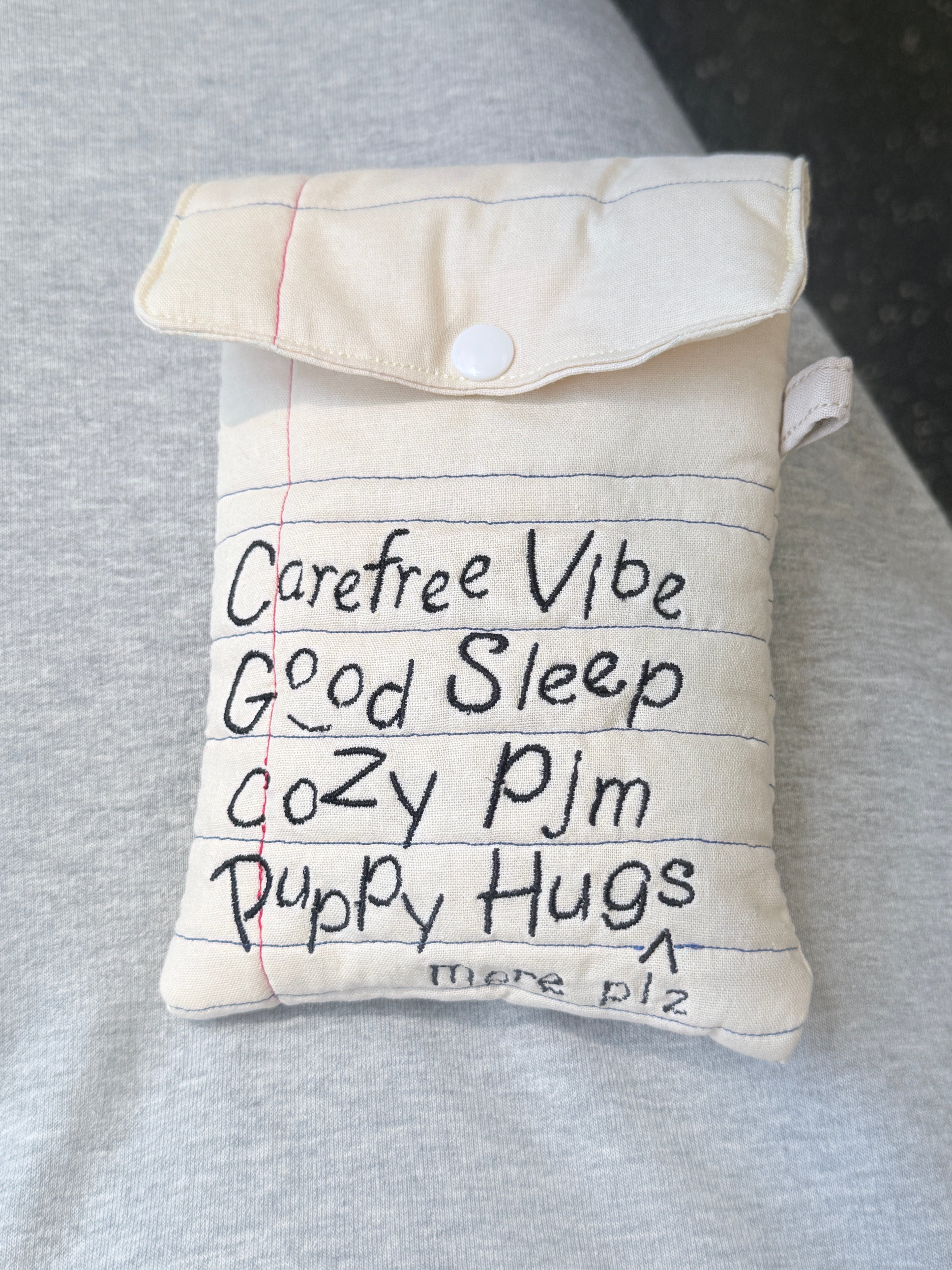Shopping List Flip Pouch
