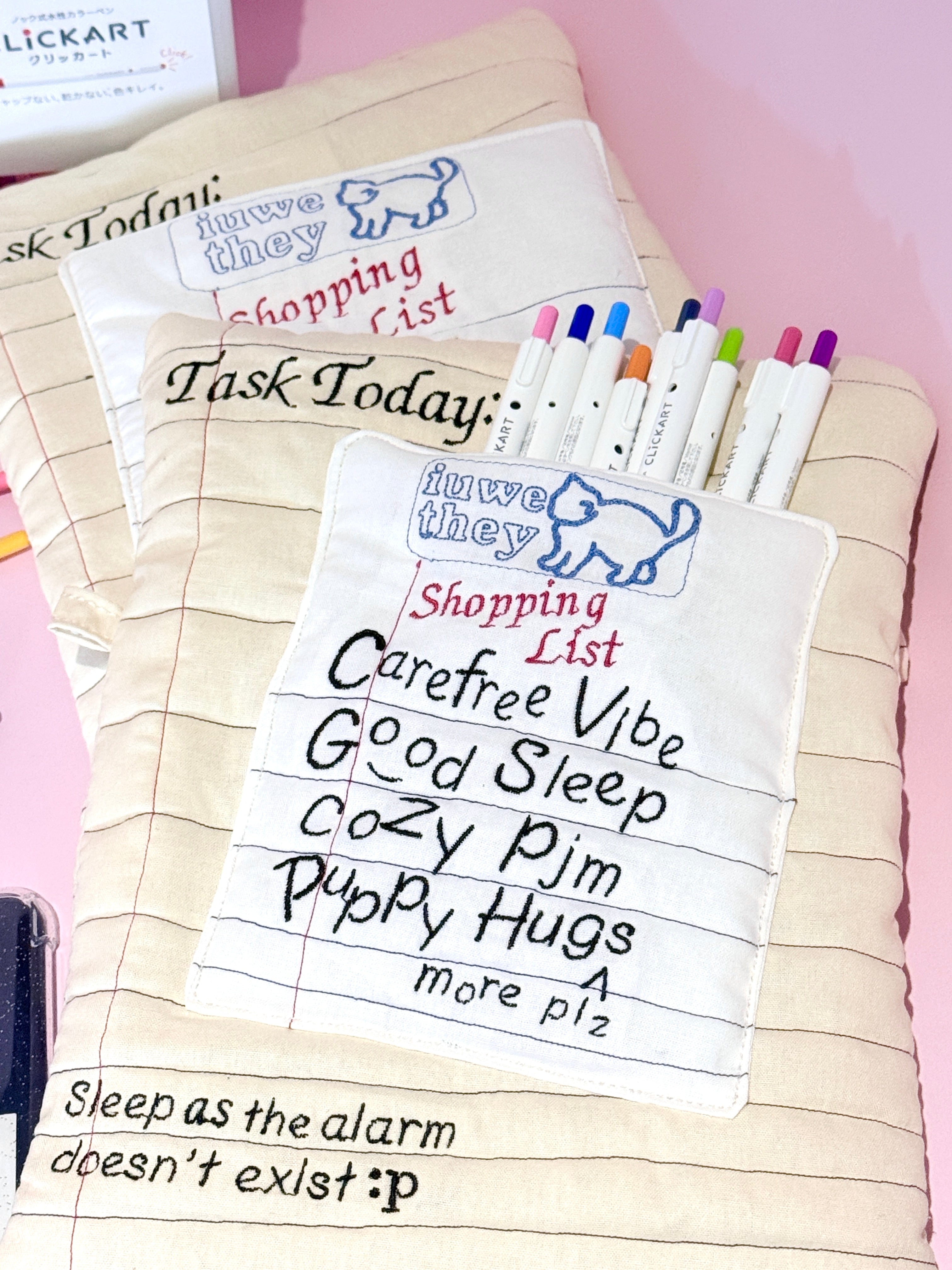 Today's Shopping List Ipad/ Laptop Zip Pouch