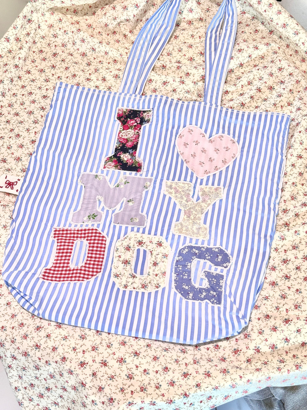 I Luv My Dog Tote Bag