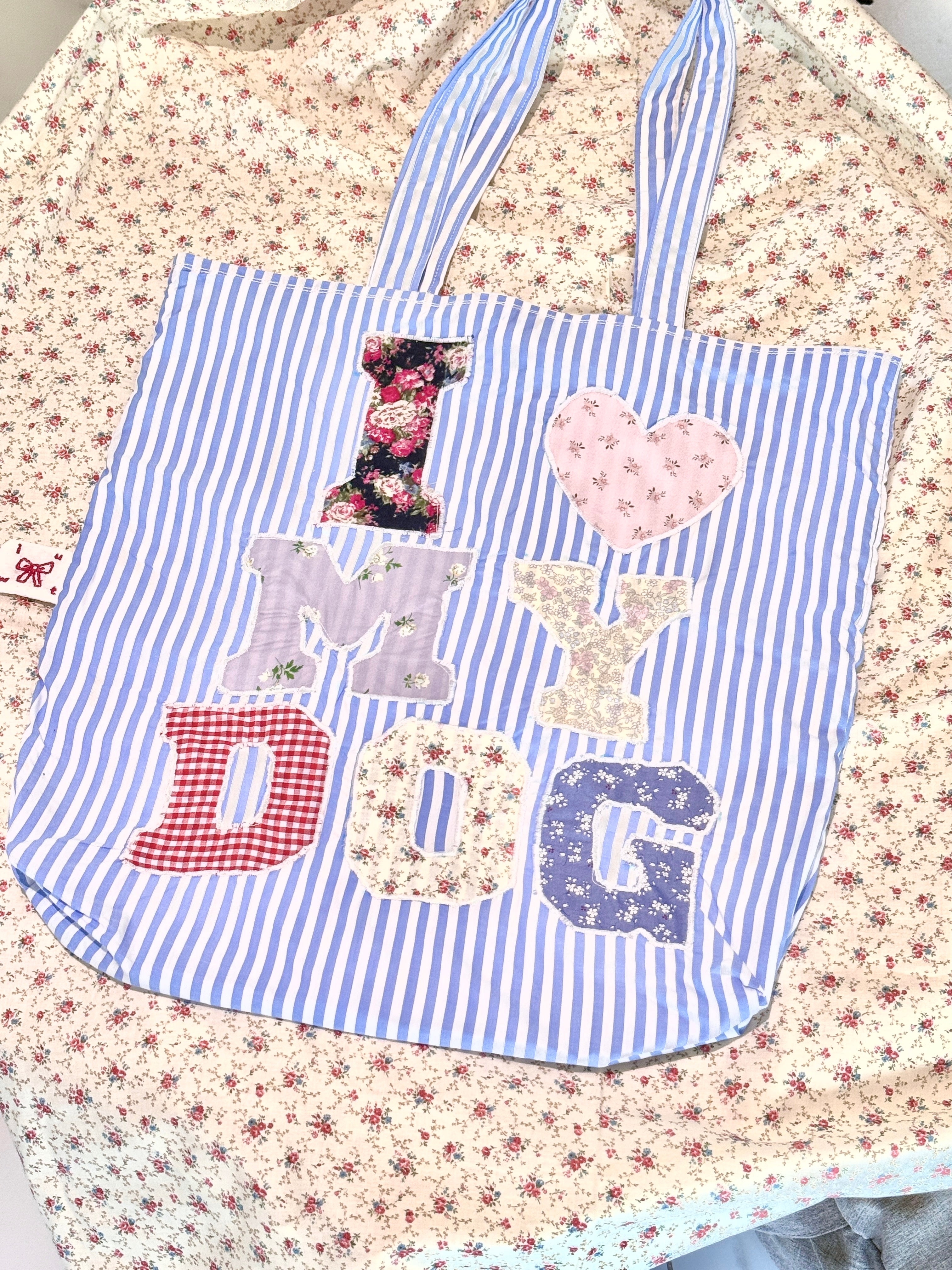 I Luv My Dog Tote Bag