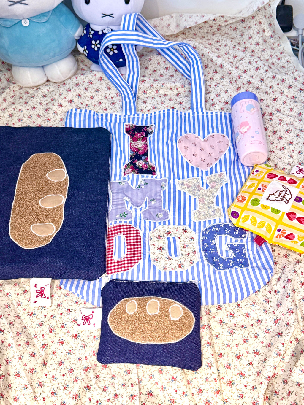 I Luv My Dog Tote Bag