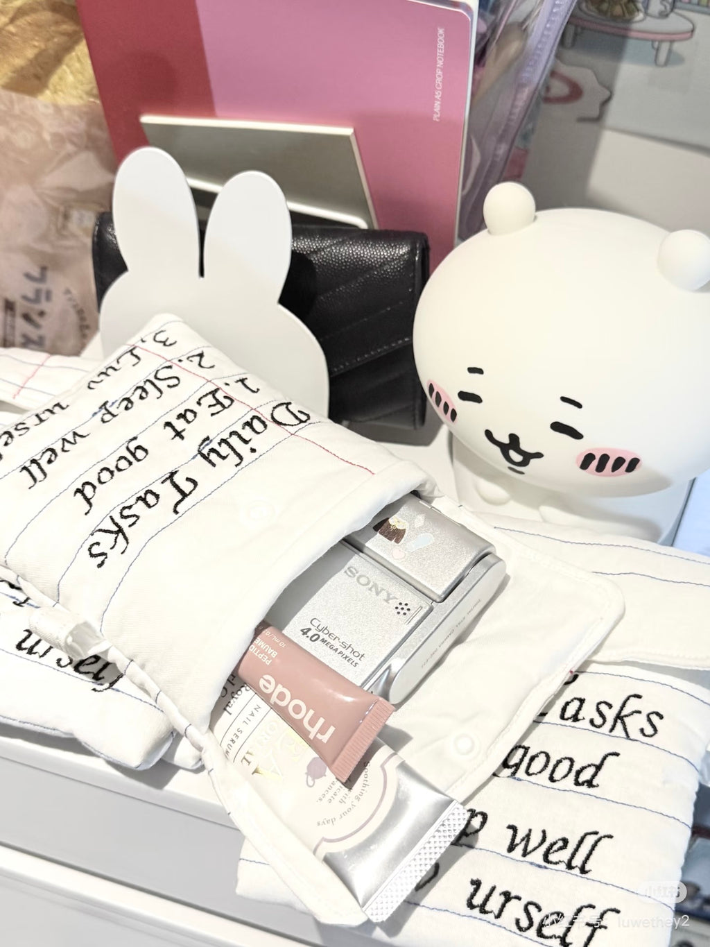 Daily Tasks Flip Small Pouches