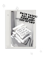 Daily Tasks Flip Small Pouches