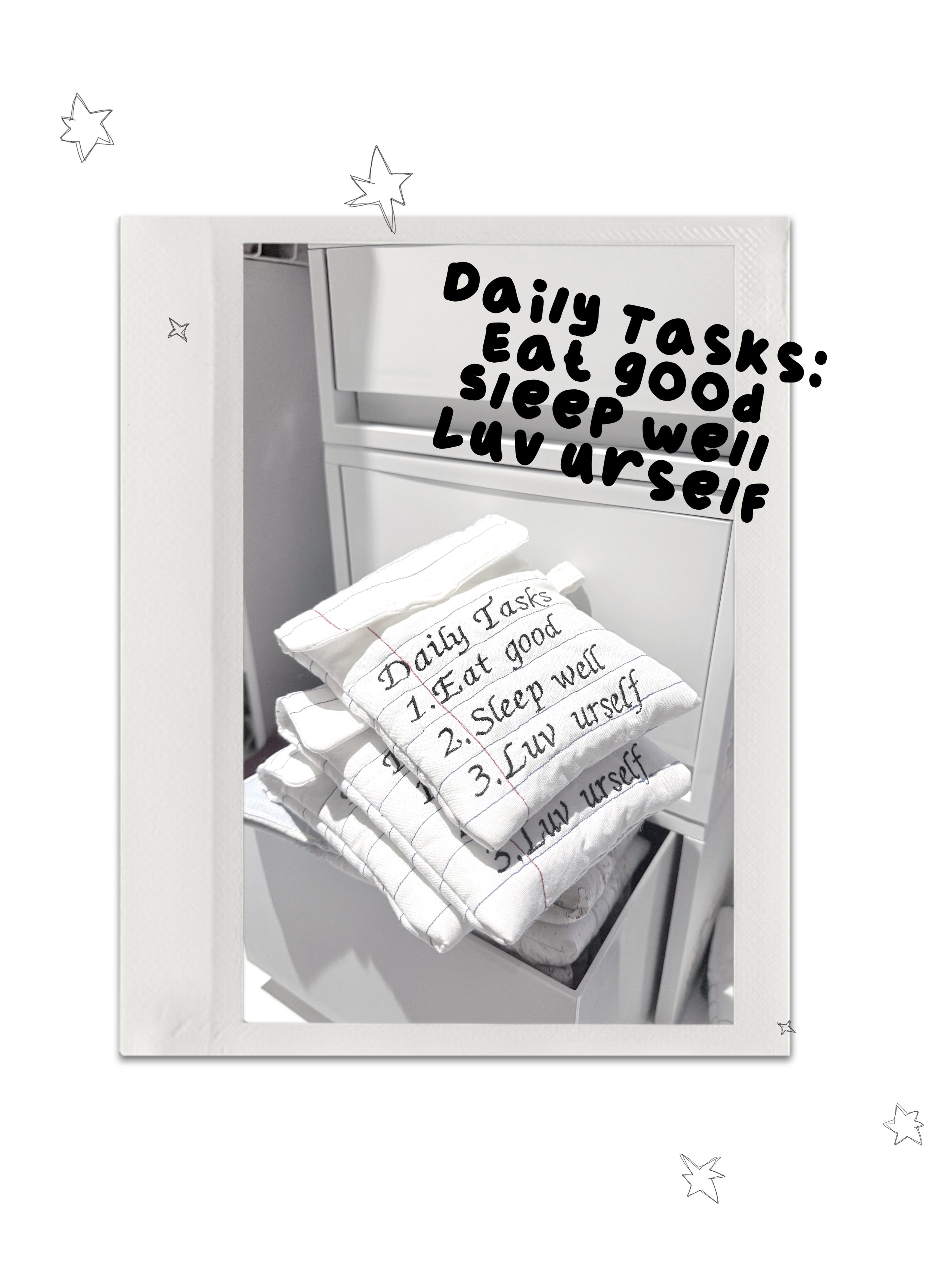 Daily Tasks Flip Small Pouches