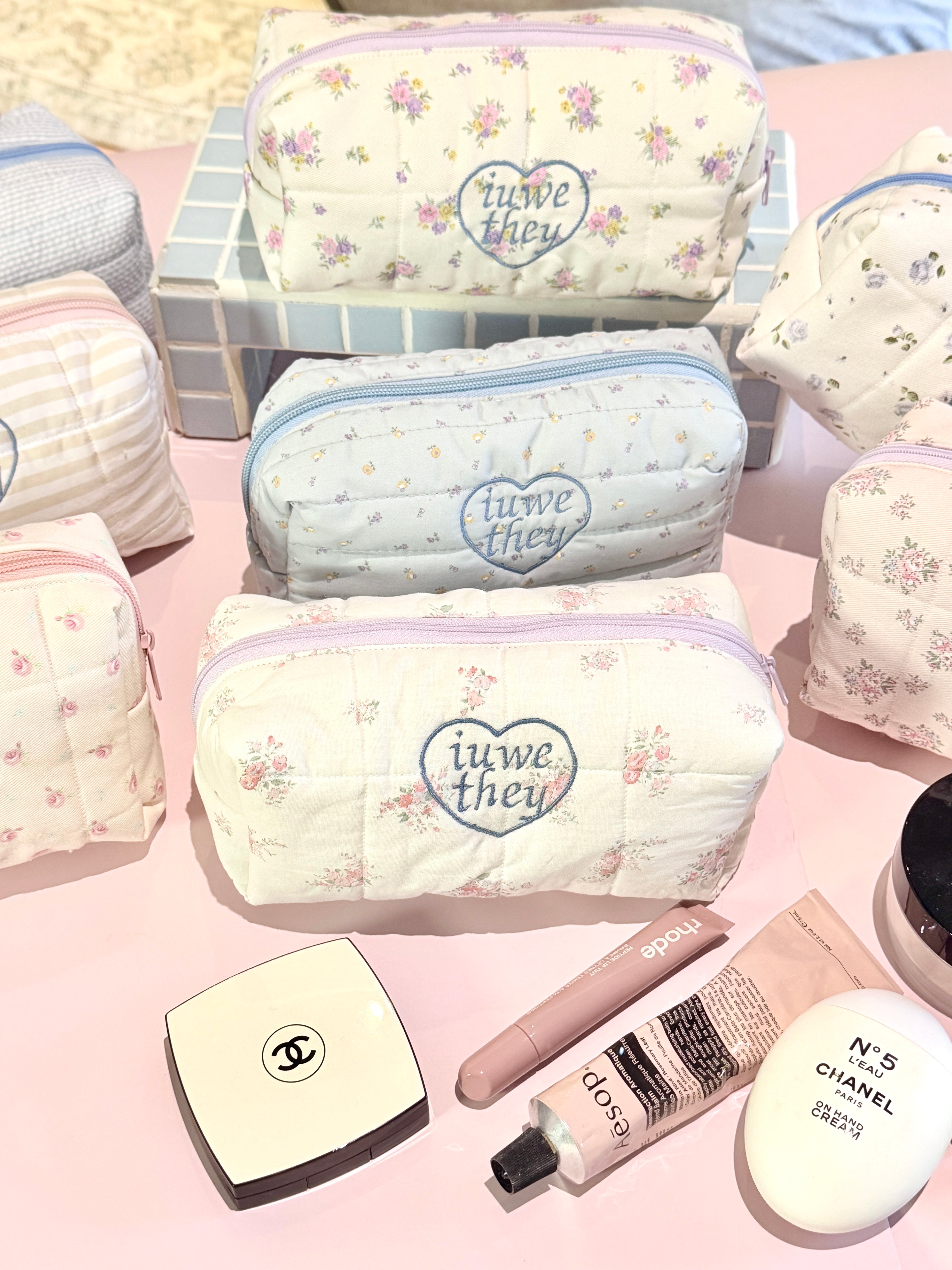 Vanilla & Orange Blossom Beauty Pouch