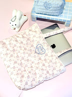 Pillow-Like Shoulder Bag Rosy Bloom Garden